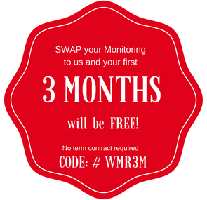 Get 3 Months of Free Alarm Monitoring