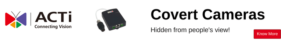 ACTi CCTV Covert Cameras IQ